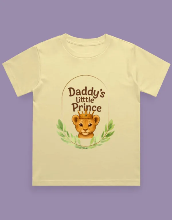 Daddy's Little Prince T-Shirt - Image 3