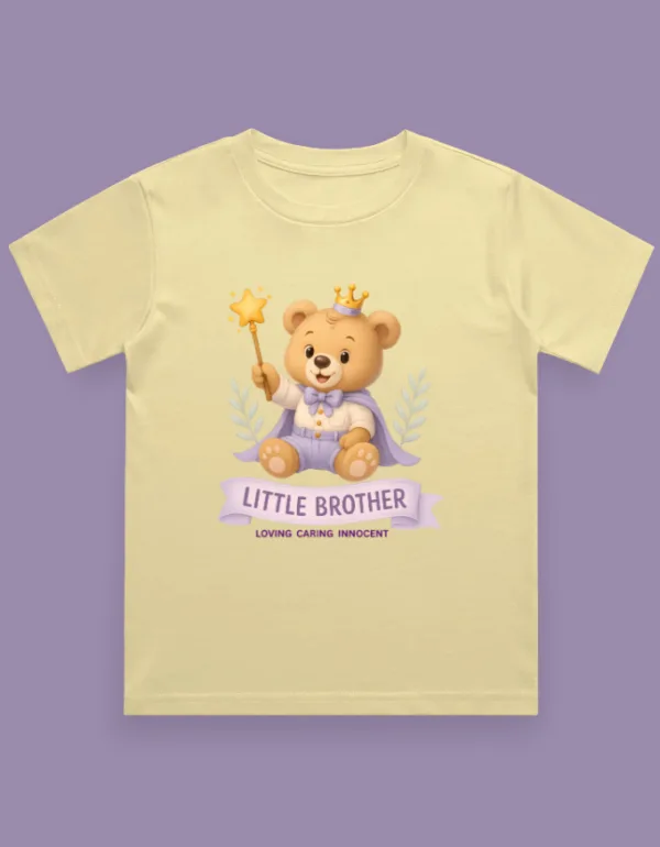 Little Brother Kids T-Shirt - Image 4