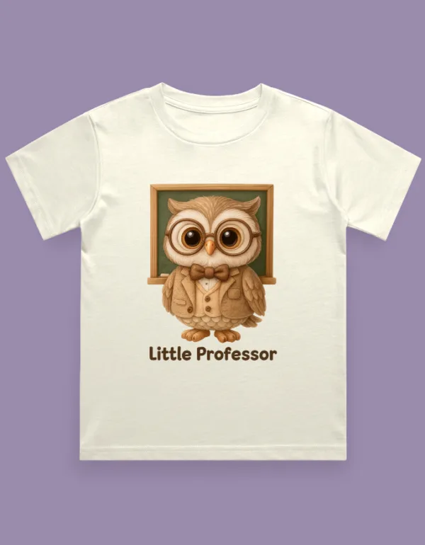 Little Professor Kids T-Shirt - Image 5