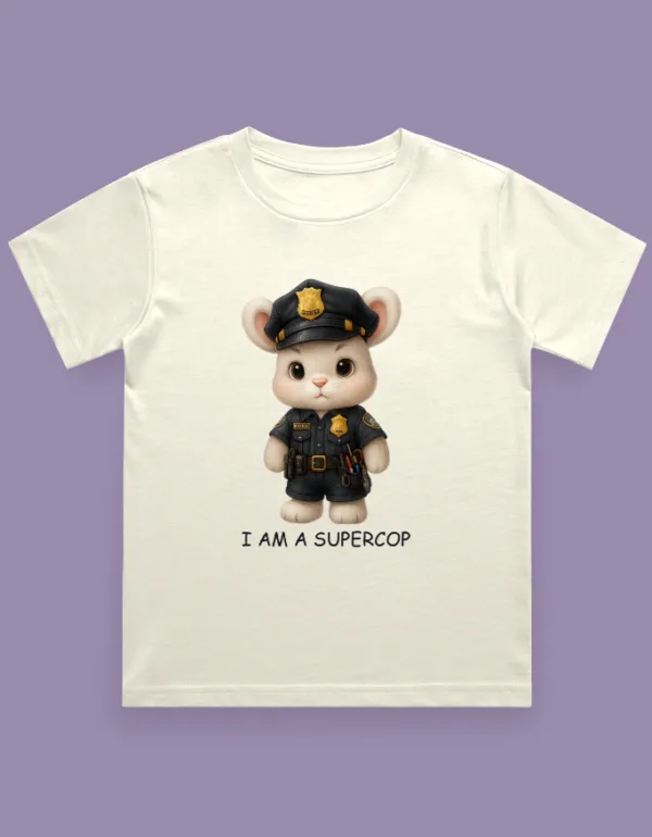 Supercop Kids T-Shirt - Image 6