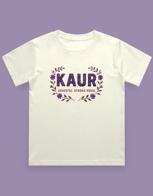 Graceful Kaur Kids T-Shirt - Image 5