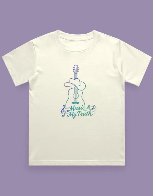 Music is my Truth Kids T-Shirt - Image 6