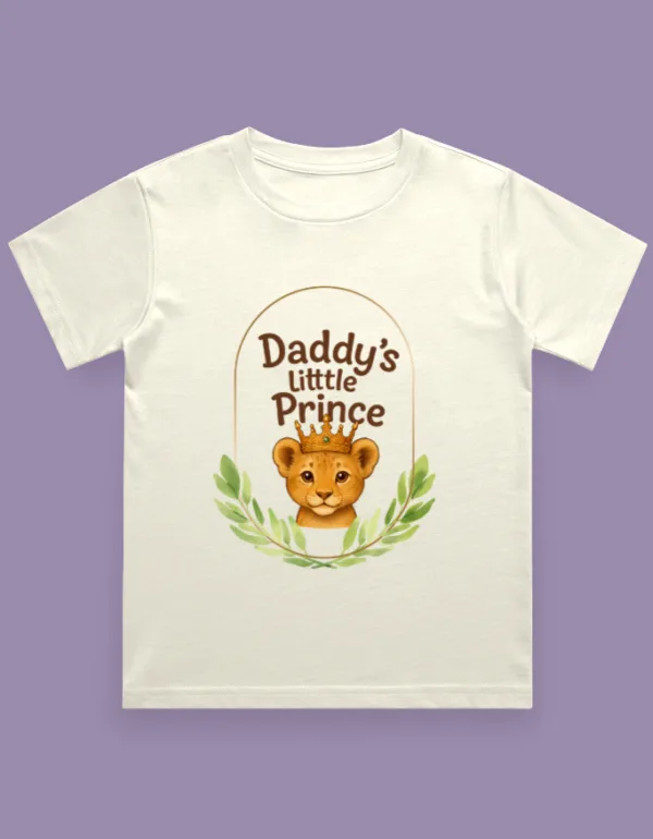 Daddy's Little Prince T-Shirt - Image 4
