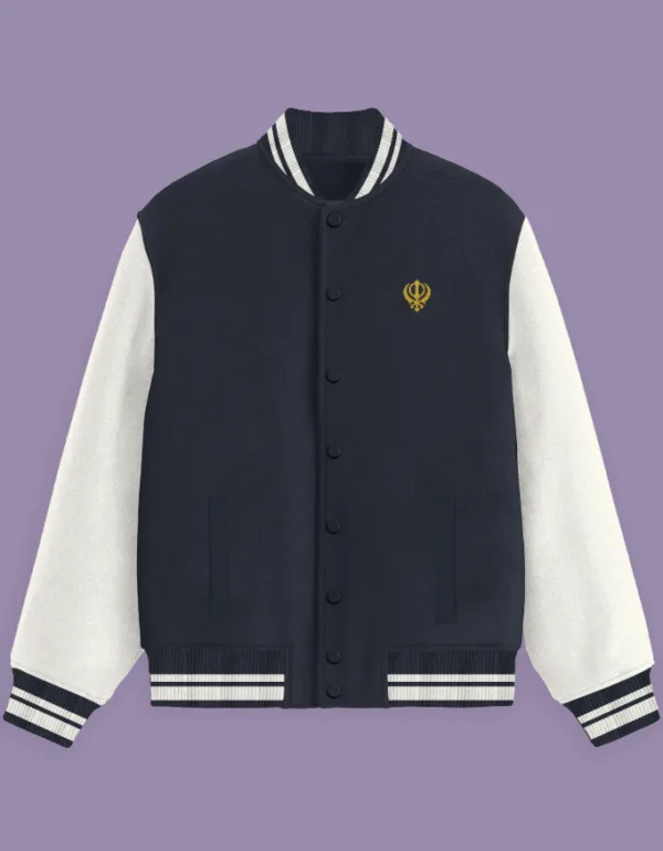 Made in Punjab Unisex Varsity Jacket - Image 4