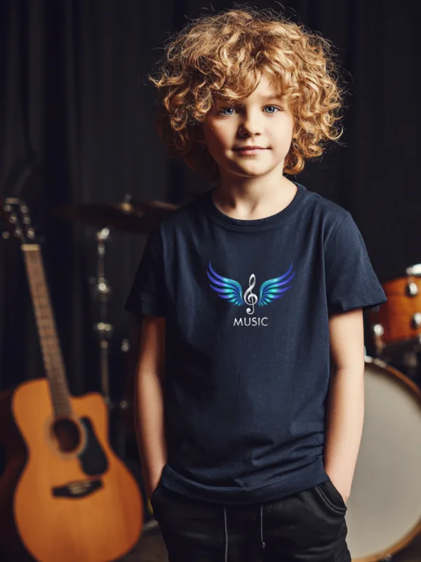 Musical Wings Kids T-Shirt