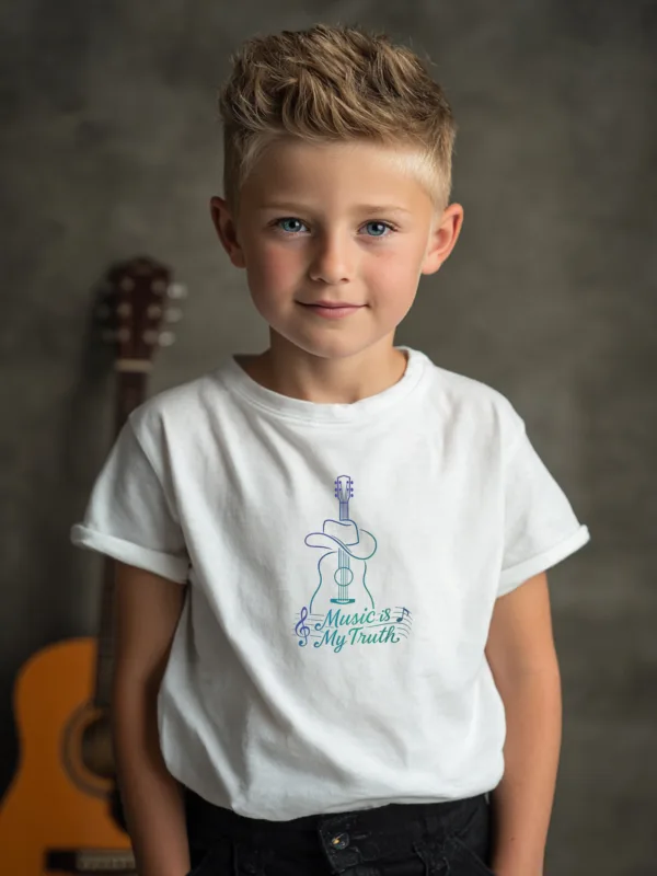 Music is my Truth Kids T-Shirt