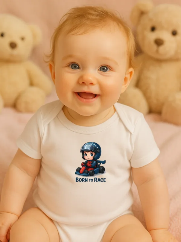 Born to Race Baby Romper