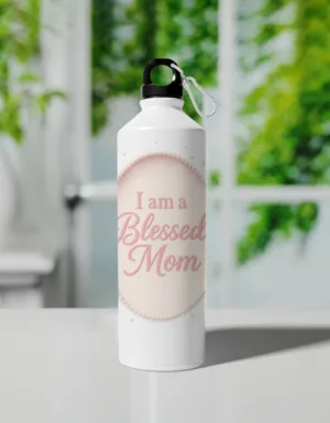 Blessed Mom Sipper Bottle