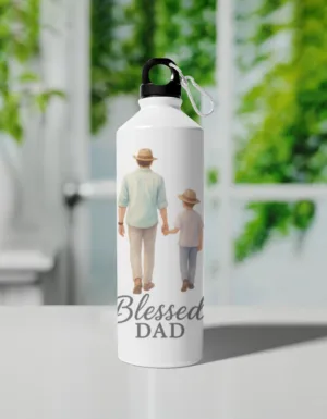 Blessed Dad Sipper Bottle