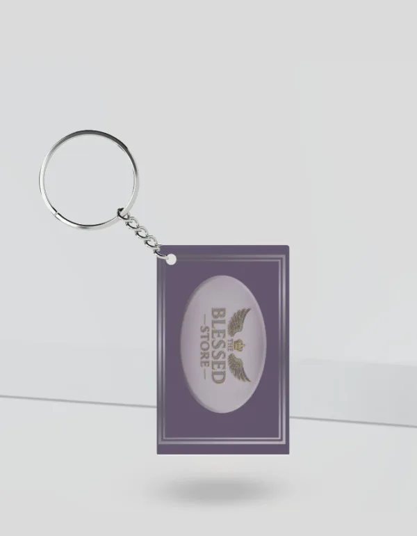 The Blessed Store (Dual Design) Keychain
