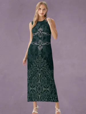 Royal Green Bodycon Dress