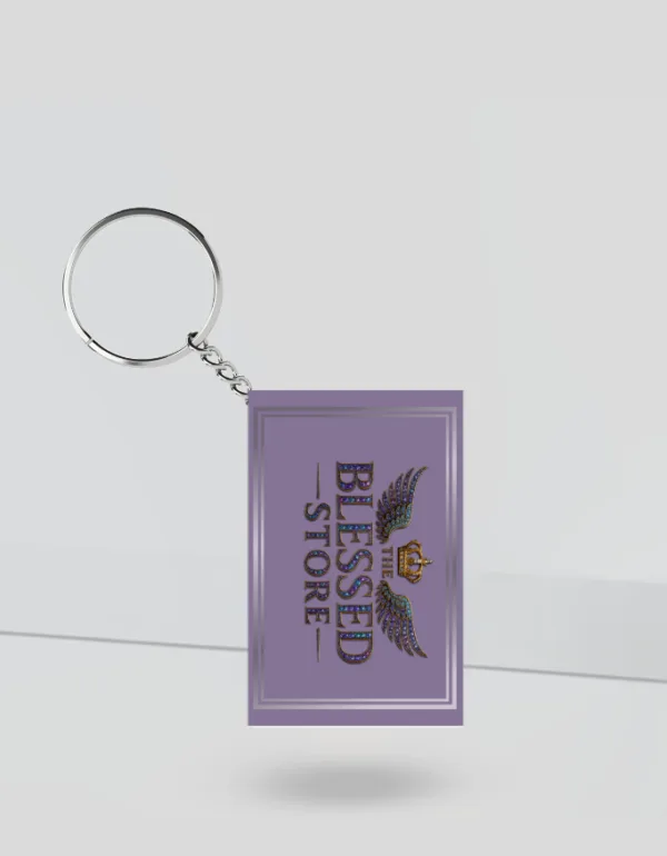 The Blessed Store (Dual Design) Keychain - Image 2
