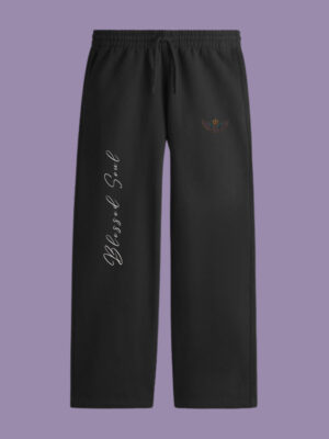Blessed Soul Unisex Sweatpants (White Text)