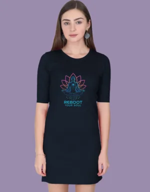 Reboot Your Soul T-Shirt Dress