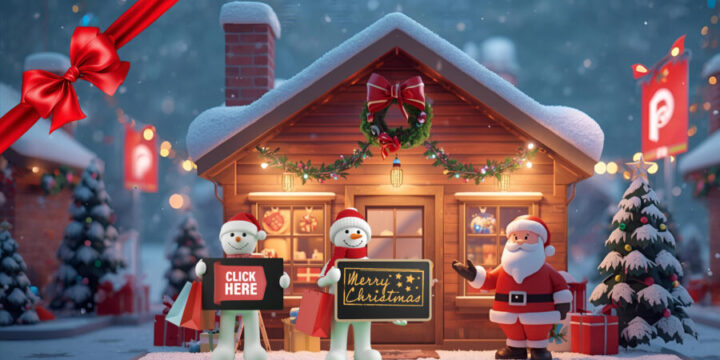 Merry Christmas Banner Website