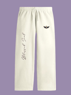 Blessed Soul Unisex Sweatpants (Black Text)