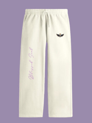 Blessed Soul Unisex Sweatpants (Pink Text)