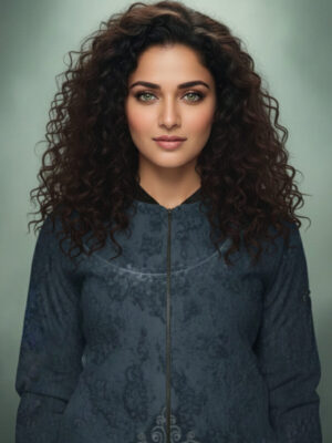 Green Mystic Kaur Bomber Jacket