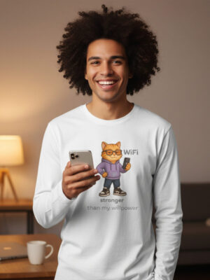 Strong Wifi Full Sleeve T-Shirt