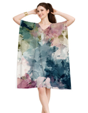 Abstract Print Kaftan