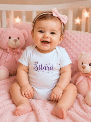 Sitara Baby Name Romper