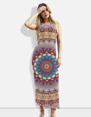 Ethnic Mandala Dress