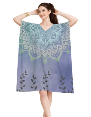 Mandala Print Kaftan