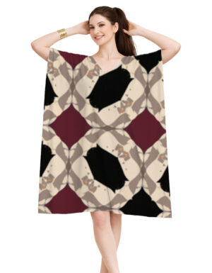 Abstract Fusion Kaftan