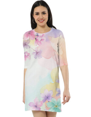 Floral T-Shirt Dress