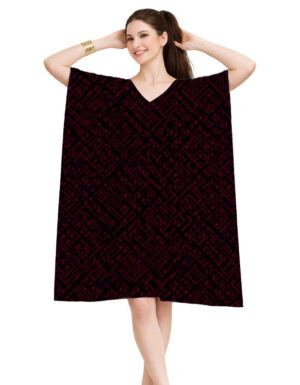 Geometric Print Kaftan