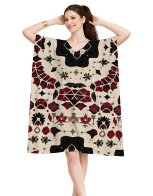 Fusion Print Kaftan