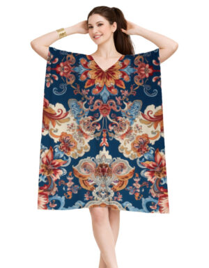 Royal Bagh Print Kaftan