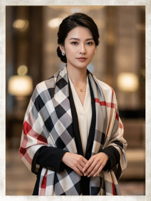 Blessed Signature Scarf – Heritage Check