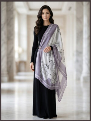 Blessed Signature Scarf – Lavender Whisper