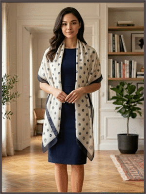 Blessed Signature Scarf – Petal Grace