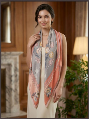 Blessed Signature Scarf – Coral Blush