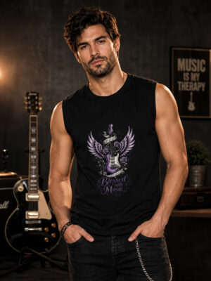 Blessed With Music Sleeveless T-Shirt