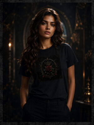 Crown Rose Unisex T-Shirt