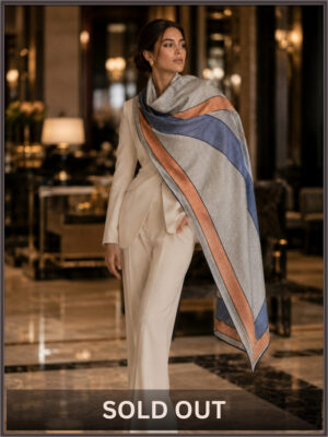 Blessed Signature Scarf – Ivory Sovereign