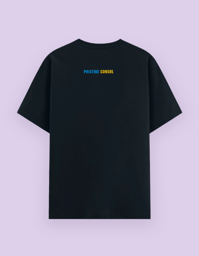 Pristine Consol (Front & Back Logo) Basic T-Shirt - Image 6
