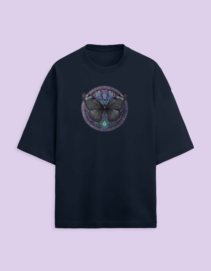 Butterfly Beauty Oversized Tshirt - Image 4