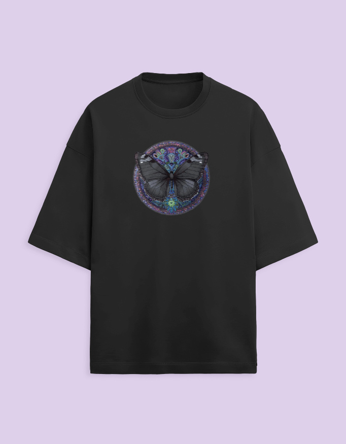 Butterfly Beauty Oversized Tshirt - Image 3