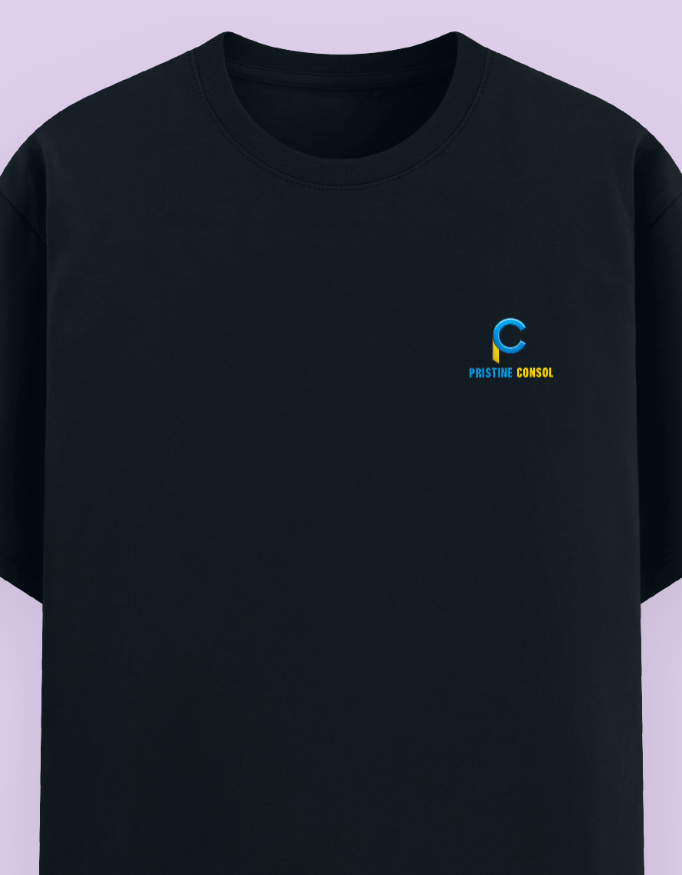Pristine Consol (Front Logo) Basic T-Shirt - Image 4