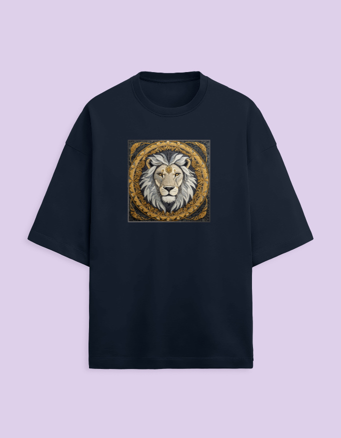 Lion Vibe Oversized Tshirt - Image 4