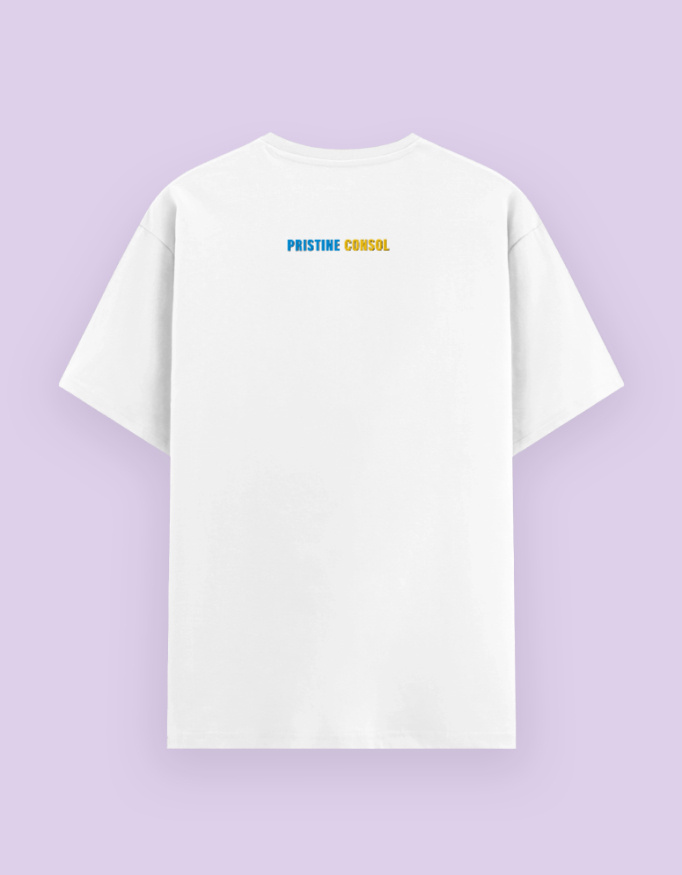 Pristine Consol (Front & Back Logo) Basic T-Shirt - Image 4