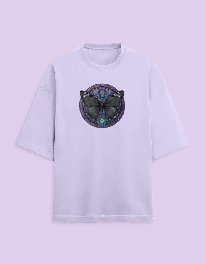 Butterfly Beauty Oversized Tshirt - Image 5