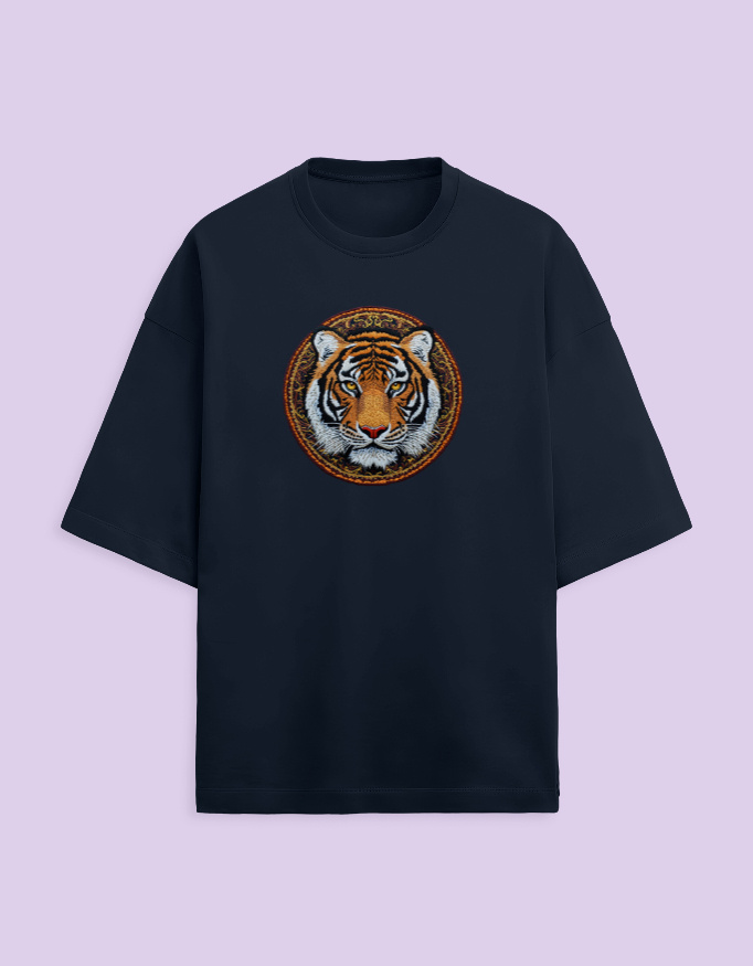 Royal Tiger Oversized Tshirt - Image 3