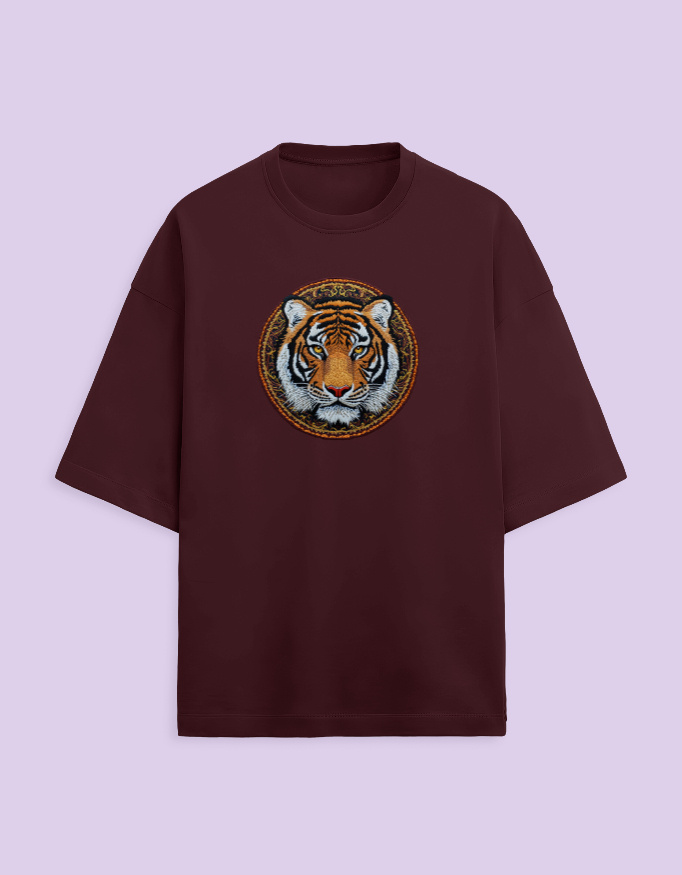 Royal Tiger Oversized Tshirt - Image 4
