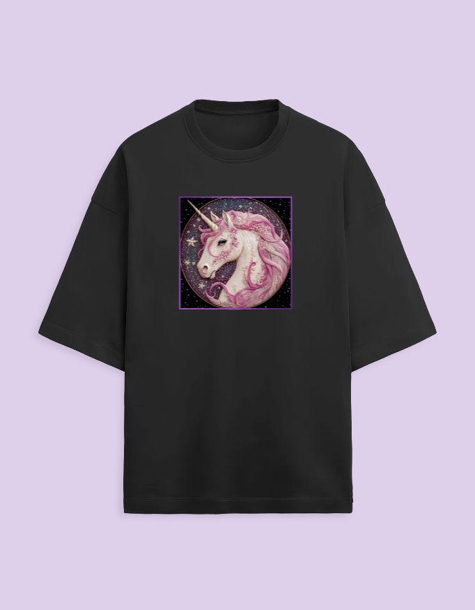 Unicorn Magic Oversized Tshirt - Image 4