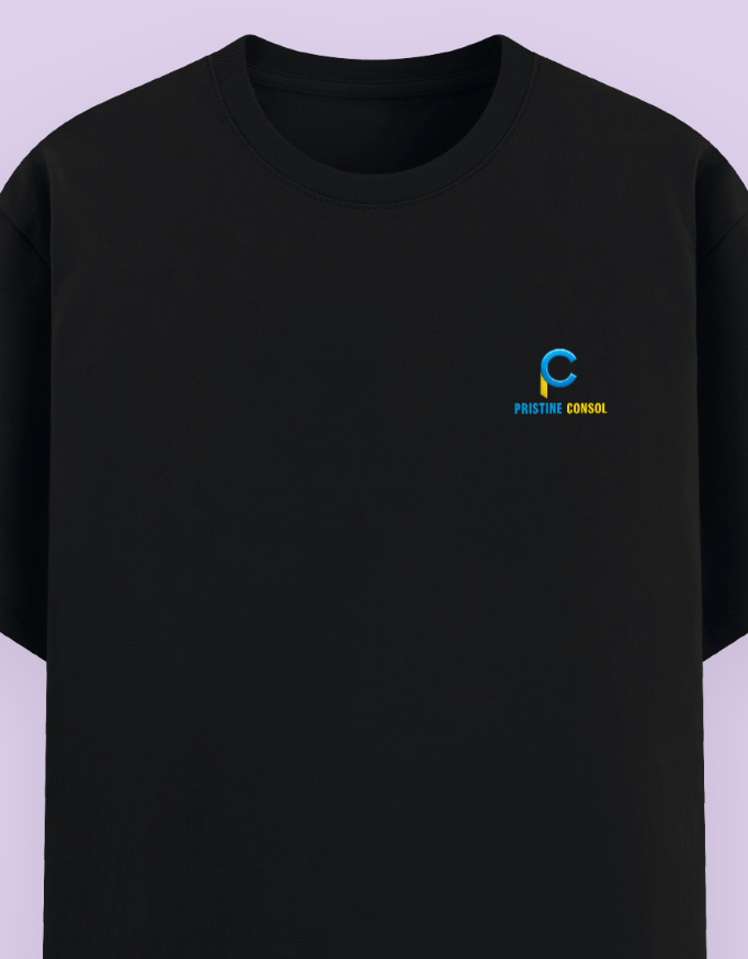 Pristine Consol (Front & Back Logo) Basic T-Shirt - Image 10